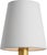Transitional Visual Comfort Signature 5" Linen Soft Empire Shade For Sale - Image 3 of 3