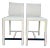 Crate & Barrel Folio Counter Stools For Sale