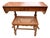 1940s Maple Make-Up Table and Bench For Sale