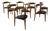 Heart Chairs by Hans J. Wegner for Fritz Hansen, 1952, Set of 8 For Sale