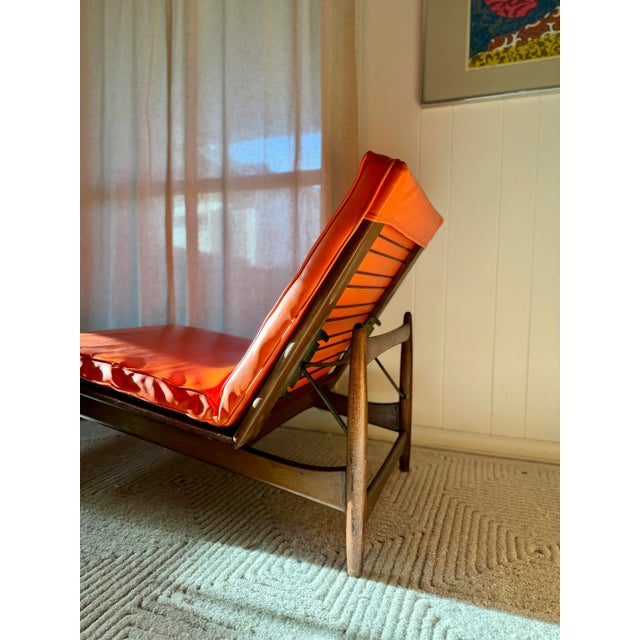 アンティーク雑貨 long chair B Danish-Mid-Century-Modern-