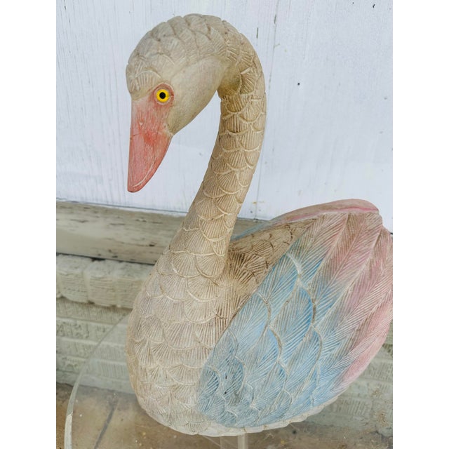1980s Vintage Swan For Sale - Image 5 of 7