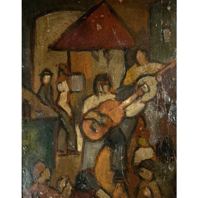 George Rouault Studio Fauvism Oil Painting on Paper on Board For Sale In West Palm - Image 6 of 8