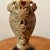 Stone Antique Chinese Floral Carved Soapstone Vase For Sale - Image 7 of 13