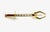 Antique French Gold-Plated Crab Sugar Mechanical Tongs, 1900s For Sale - Image 4 of 7
