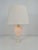 Alabaster Amphora Shaped Mother Table Lamp by Nelson Bloncourt, 1960s For Sale - Image 4 of 9