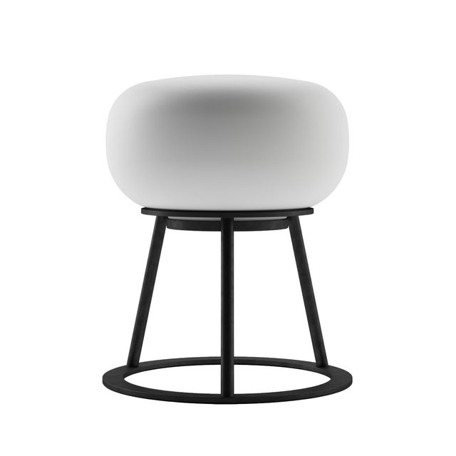 TRIPOD Rechargeable Cordless LED Table Lamp, 3-Levels Brightness Touch Sensor Control, Black For Sale - Image 12 of 14