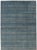 Vintage Hand-knotted Persian Lori Gabbeh rug featuring a soft blue field with subtle horizontal striations and natural...