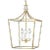 Transitional Chapman & Myers by Visual Comfort Studio Southold Small Lantern, Brass For Sale - Image 3 of 5