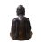 Handmade Bronze Finish Decent Look Sitting Buddha Statue For Sale In San Francisco - Image 6 of 8