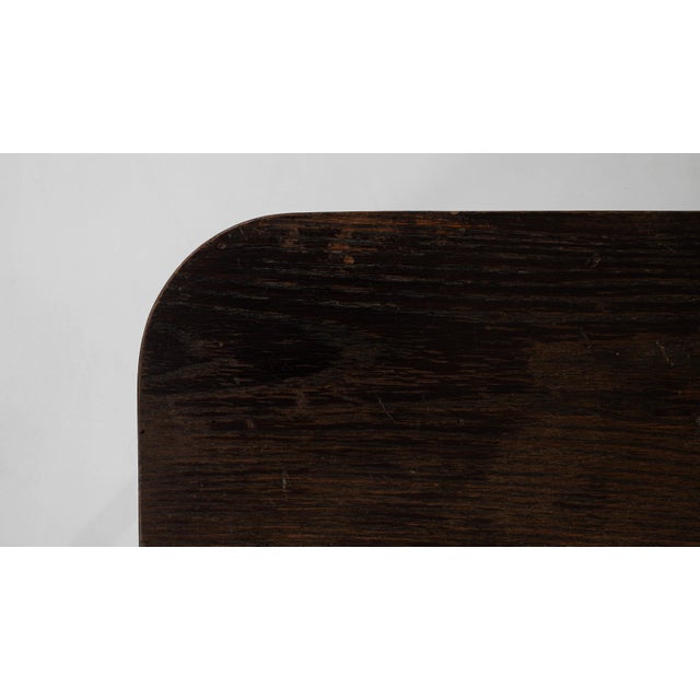 1960s Czech Black Patinated Spider Table By J. Halabala For Sale - Image 14 of 18