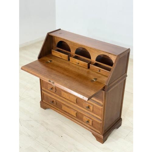 Secretary with Chest of Drawers, 1970s For Sale - Image 4 of 10