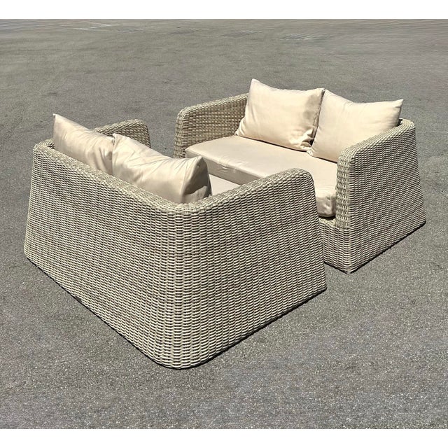 Vintage Janus Et Cie “Zeya” Two Seat Sofa For Sale - Image 10 of 12