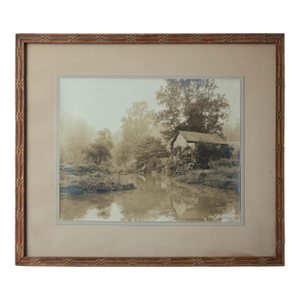 "The Village Mill" Silver Gelatin Print by Charles Henry Miller, 1889