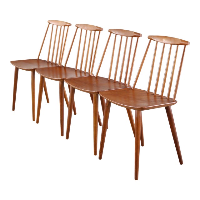 Set of 2 Chairs designed by Folke Palsson for FDB Mobler Denmark For Sale