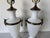 White Vintage Paul Hanson French Neoclassical Style White Milk Glass Urn Table Lamps – A Pair For Sale - Image 8 of 13