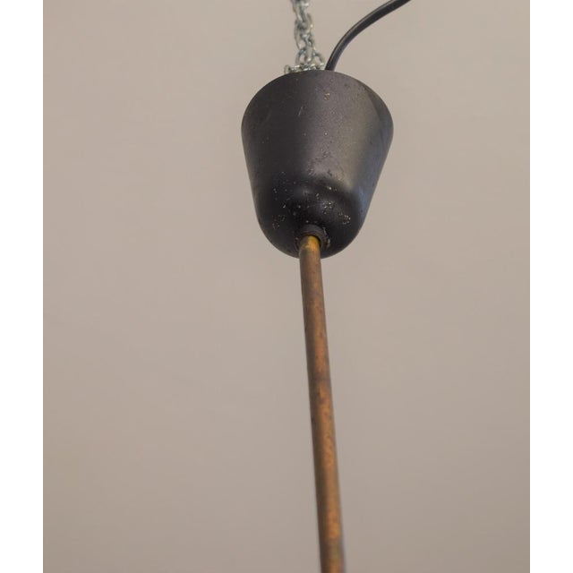 Metal Suspension Light from Stilnovo, Italy, 1960s For Sale - Image 7 of 14
