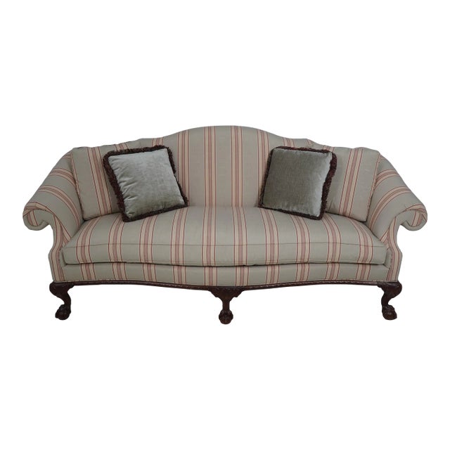 Hickory Chair James River Collection Clawfoot Sofa For Sale
