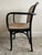1920s Set of Model 911 Chairs with Black Bentwood Frame and Cane Seats by Josef Frank for Thonet, 1920s For Sale - Image 5 of 11