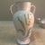 1970s Italian Pottery Vase Glazed Flower Motif Hand Painted For Sale In New Orleans - Image 6 of 9