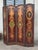 About An Italian hand painted wood room divider from the 20th century. This Vintage accordion style folding screen from...