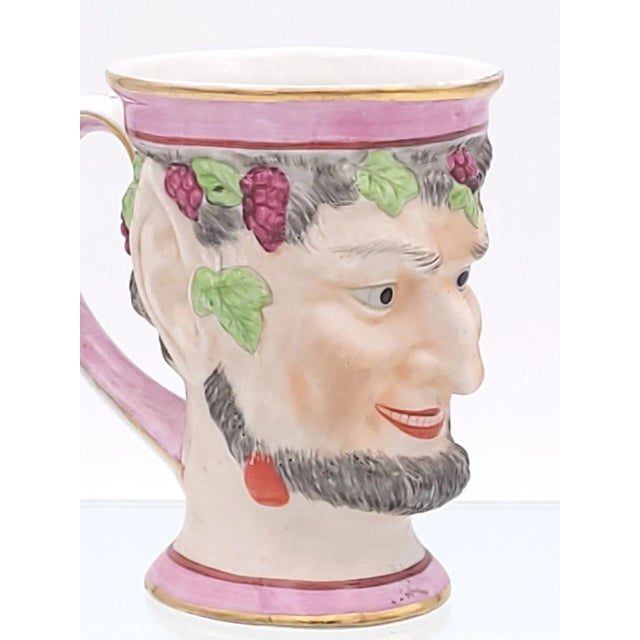 Bacchus English Porcelain Cup With Various Glazes Circa 1840. For Sale - Image 10 of 12