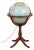 Replogle Large Lighted Globe on Cherry Stand For Sale