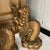 A Pair of Mid 20th Century Hand Carved Dragon Wall Sculptures For Sale - Image 10 of 11