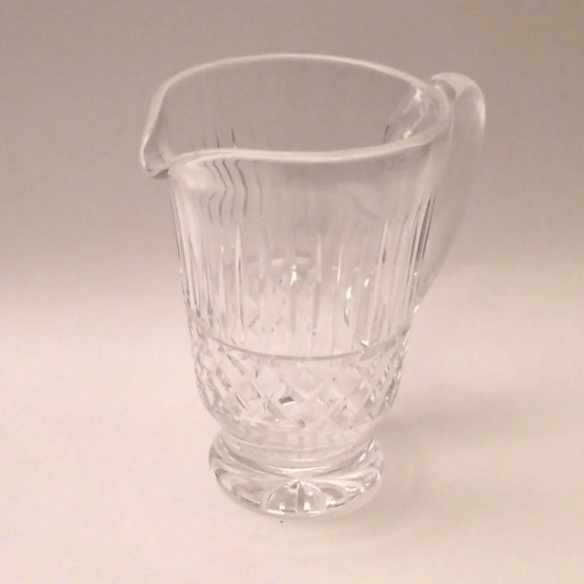 Signed with Gothic Old "Waterford" mark on the bowl, just to the right of the handle, this is a WATERFORD Baltray 32 oz...