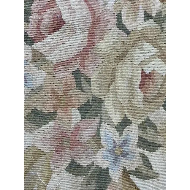 Not Yet Made - Made To Order Aubusson Floral Throw Pillow For Sale - Image 5 of 6