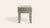 Nougat Boucle Piero Ottoman by Ceraudo For Sale - Image 5 of 8