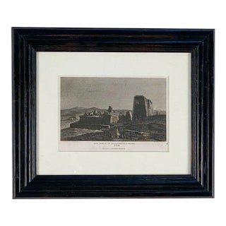 Regency Period Etching "The Temple of Apollinopolis Magna at Edfu" For Sale