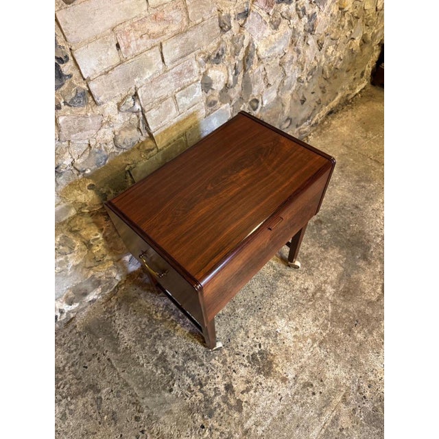 Vintage Danish Sewing Table, 1950s For Sale - Image 7 of 18