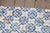 Antique 18th Century Portuguese Blue & White Tiles Set of 61 With Repeating Floral-Geometric Pattern For Sale - Image 9 of 18