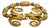 1950s The Angelica: Zolotas Signed Bracelet Features Two Kissing Ram Heads For Sale