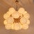 1990s Mid Century Modern, Beige Glass Sputnik Chandelier For Sale In Dallas - Image 6 of 11