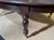 Large English Library Table in Dark Walnut with Leather Top, 1920s For Sale - Image 17 of 18
