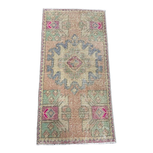 Turkish Yastik Rug 1'7" x 3'1" For Sale