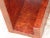 Cinnamon Elm Burl Writing Desk / Dazzling, Intense Elm Burl For Sale - Image 8 of 9