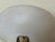 Gold Art Deco Style Hand-Carved Alabaster and Brass Wall Sconces, 1980, Set of 2 For Sale - Image 8 of 15