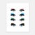 Angela Chrusciaki Blehm Eyes by Angela Blehm in White Framed Paper, Medium Art Print For Sale - Image 4 of 4