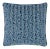 Schumacher X Timothy Corrigan Corail Velvet 22" Pillow in Mediterranean For Sale