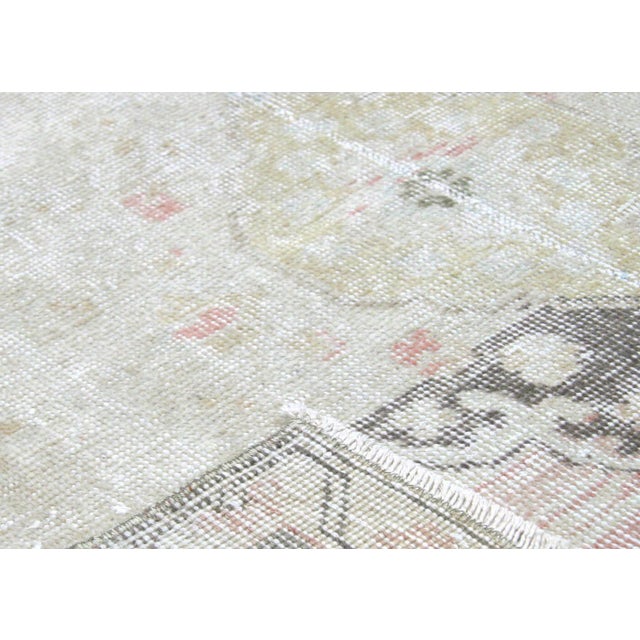 1960s Turkish Oushak Rug For Sale - Image 4 of 6