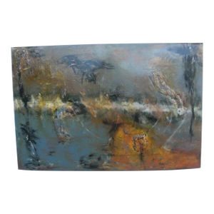 Mixed Media Abstract Painting