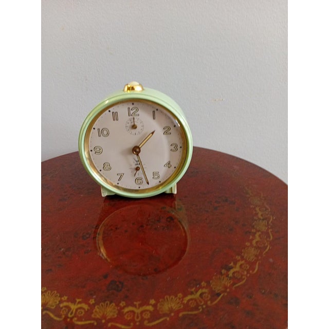 Vintage Alarm Clock from Jaz, 1950s For Sale - Image 4 of 4