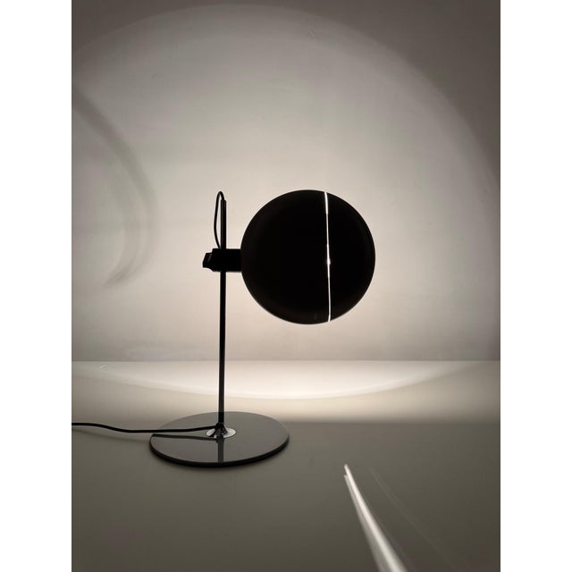 Vintage Italian Coupé Table Lamp by Joe Colombo for Oluce, 1970s For Sale - Image 11 of 14