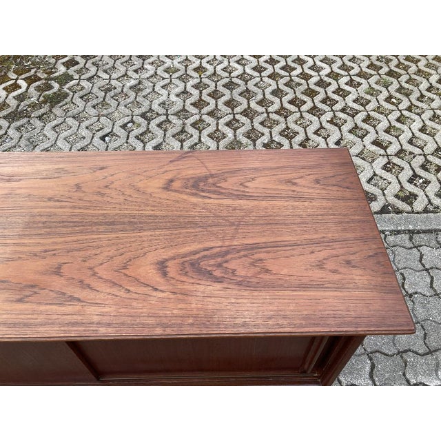 Brown Mid-Century Teak Sideboard, 1960s For Sale - Image 8 of 18