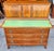 Tan Federal Style Two-Part Satin Mahogany Chest of Drawers Secretary, Circa 1900s For Sale - Image 8 of 12