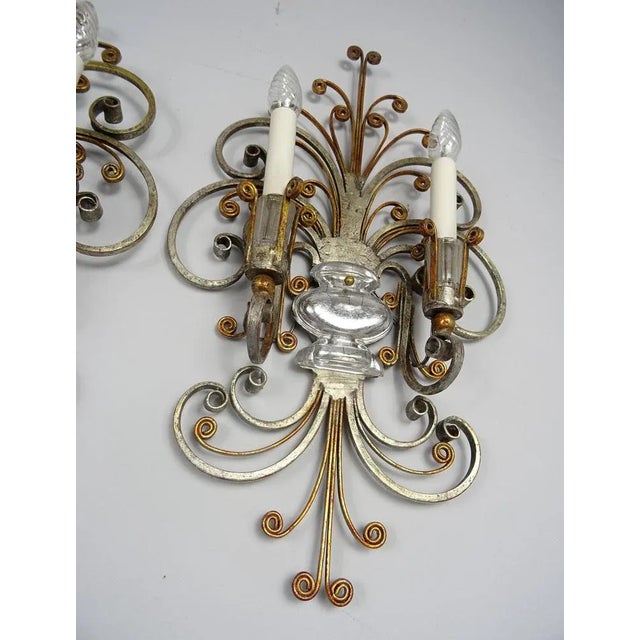 Vintage Italian Wall Lights from Banci Firenze, 1950s, Set of 2 For Sale - Image 10 of 11
