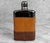 Metal Vintage Traditional Leather & Glass Horse Bit Liquor Flask For Sale - Image 7 of 10